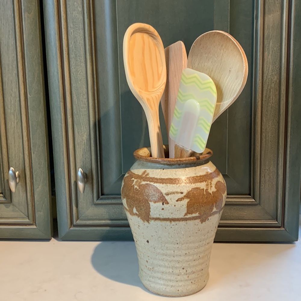 Studio Pottery Stoneware Vase - Picture 12 of 12